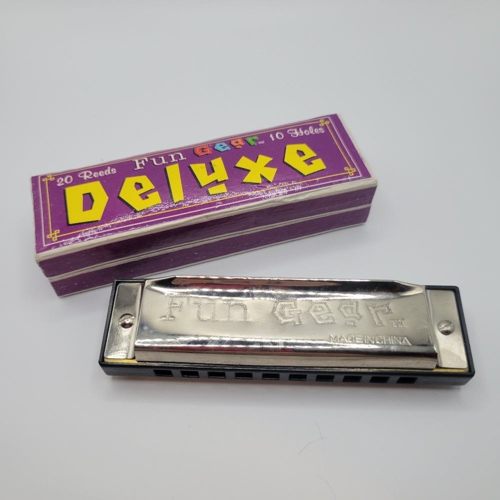 Fun Gear Deluxe Harmonica - Purple Box